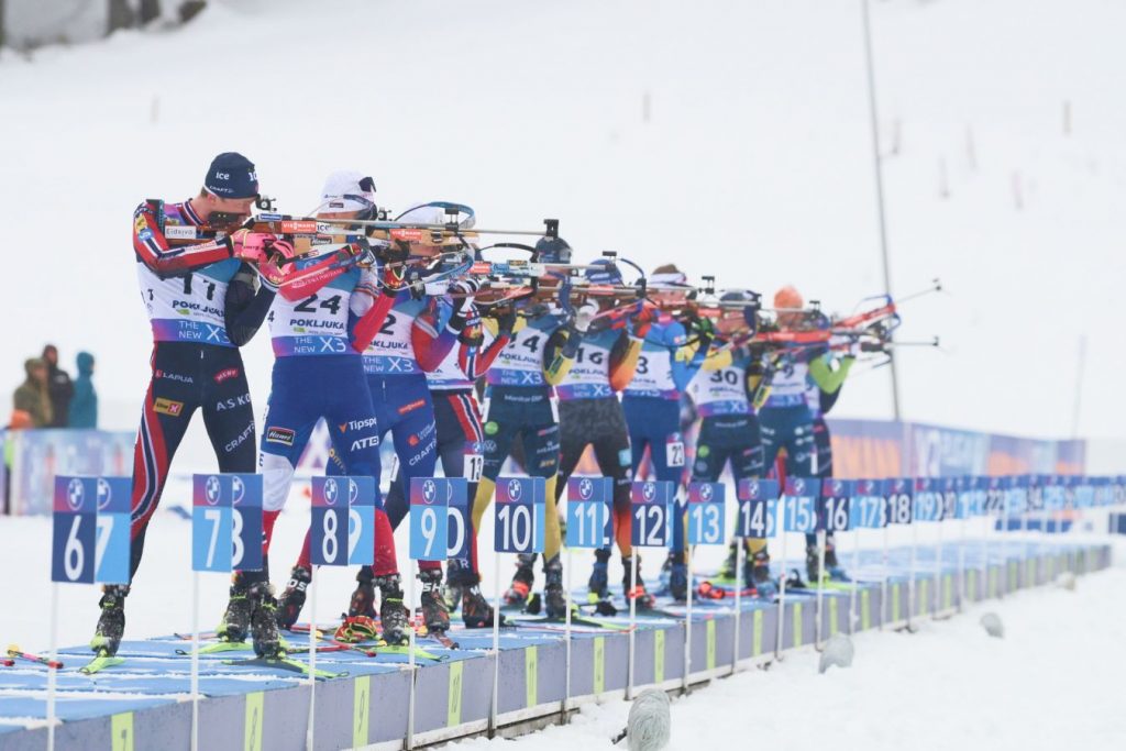 Лучшие биатлонисты России